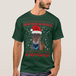 Horse Ugly KerstSweater Lover T-shirt