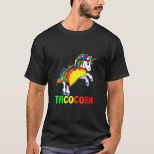 Horse Unicorn Taco Mexicaans festival T-shirt
