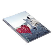 HORSE Valentijn hart Notitieboek (Rechterzijde)