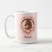 Horse Valentine Koffiemok (Links)