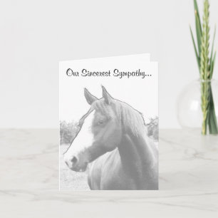 Horse Veterinary Sympathcard Kaart
