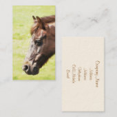 HORSE VISITEKAARTJE (Voorkant / Achterkant)