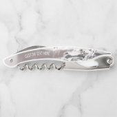 Horse Waiter's Kurkentrekker met aangepaste tekst (Achterkant)