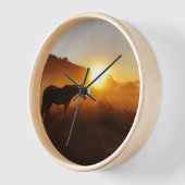 Horse-wandklok (Hoek)