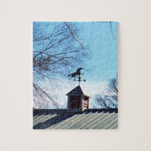 Horse Weather Vane Blue Sky Legpuzzel