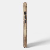 Horse  Western Sepia Rustic Wood Case-Mate iPhone Case (Achterkant / Links)