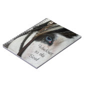 Horse Windows To Soul Carnet ou Journal (Côté gauche)