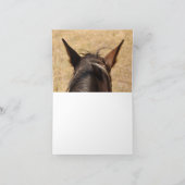 Horseback het Berijden in notecards van Bergen Kaart (Binnen)