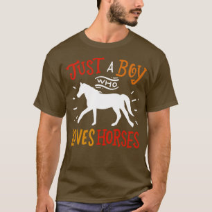 Horseback Horse Riding Horse Lover T-shirt