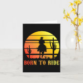 Horseback Riding1 Kaart (Gele Bloem)