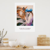 Horseback Riding Equestrian Synergy Partner Poster (Keuken)