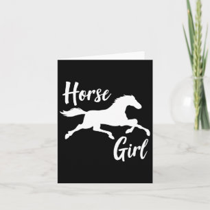 Horseback Riding Horse Girl Kaart