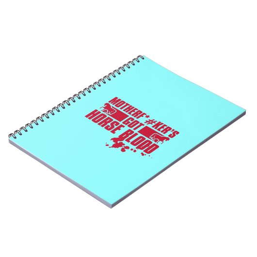 Horsebloed Notitieboek (Linkerzijde)