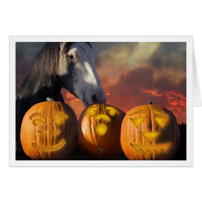HorseHaloween (Voorkant Horizontaal)