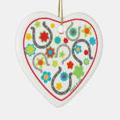 Horsehoe Heart Ornament (Rechts)