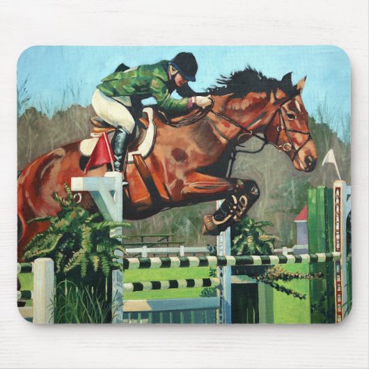 HorseJump Highres Muismat (Voorkant)