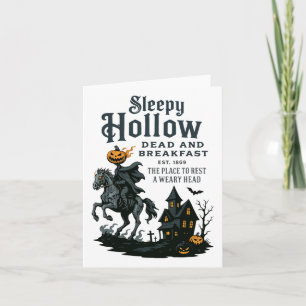 Horseman Halloween Sleepy Hollow Headless Kaart
