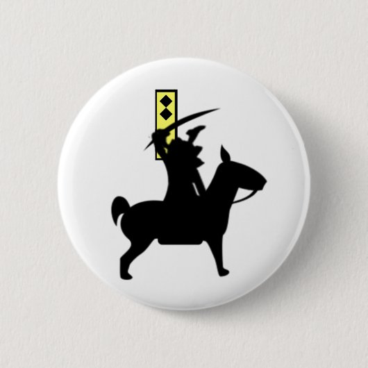 Horseman Ronde Button 5,7 Cm (Voorkant)