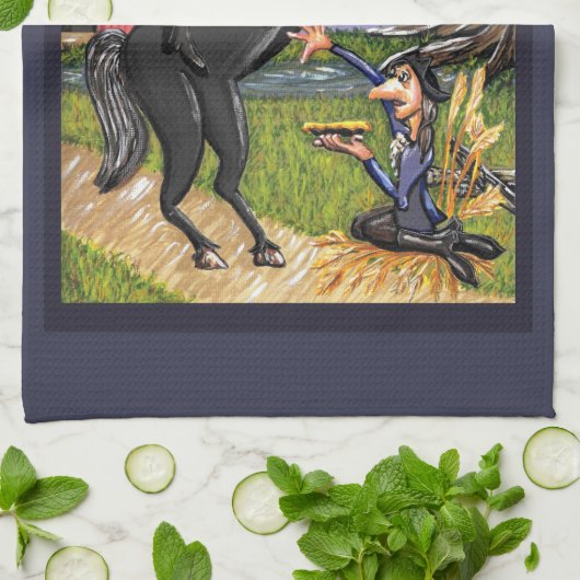 Horseman sans tête Ichabod Crane serviette de cuis (Plié)