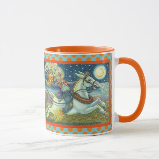 HORSEMAN SCARECROW, HALLOWEEN COMBO MUG (Droite)