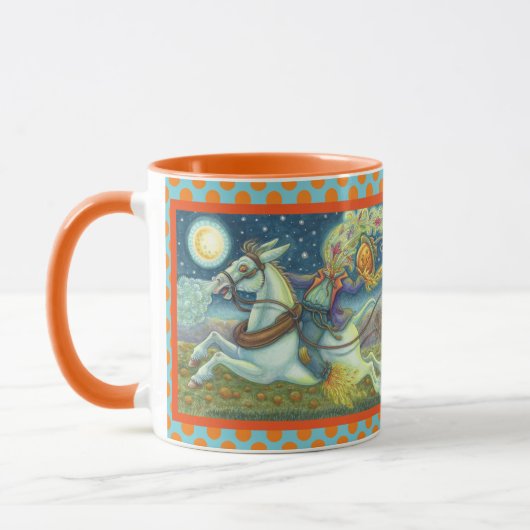 HORSEMAN SCARECROW, HALLOWEEN COMBO MUG (Gauche)