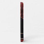 Horsen VIII (maroon) Case-Mate iPhone Case (Achterkant/links)