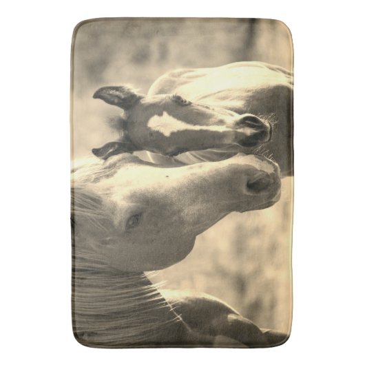 Horses Bath Mat (Voorkant Verticaal)