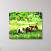 HORSES CANVAS AFDRUK (Voorkant)