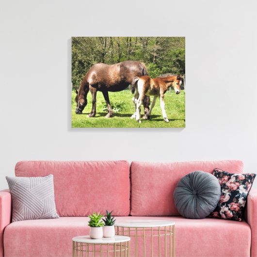HORSES CANVAS AFDRUK (Insitu (Woonkamer))