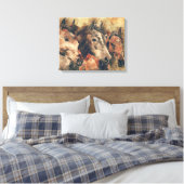 Horses Canvas Afdruk (Insitu (Slaapkamer))