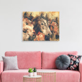 Horses Canvas Afdruk (Insitu (Woonkamer))