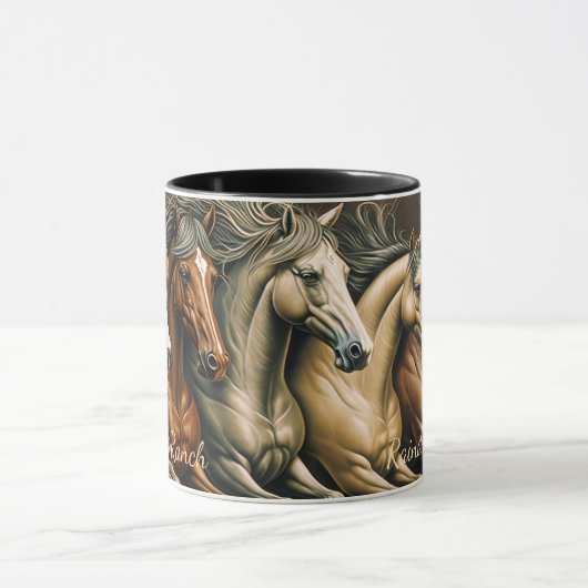 Horses coffee mug (Centre)