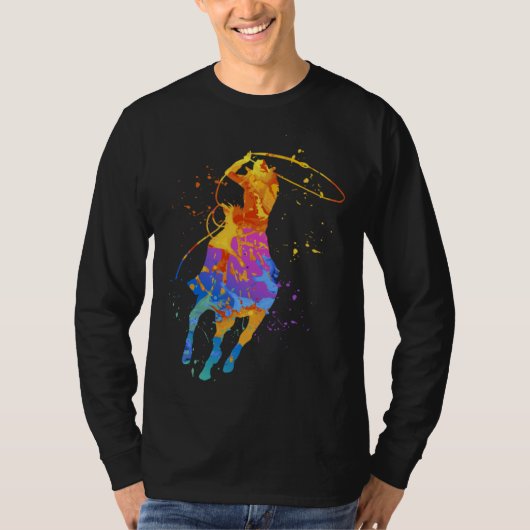 Horses  Cute Horse  Graphic T-shirt (Voorkant)