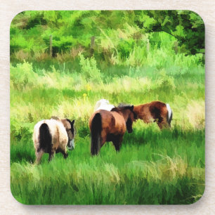HORSES DRANKJES ONDERZETTER