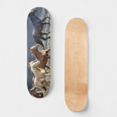 Horses Galloping en Surf Skateboard (Recto)