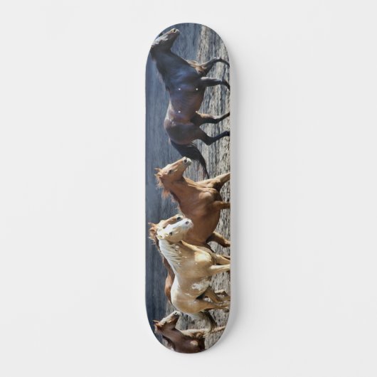 Horses Galloping en Surf Skateboard (Recto)