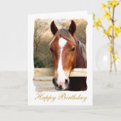 HORSES KAART (Gele Bloem)