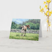 HORSES KAART (Gele Bloem)