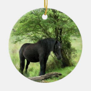 HORSES KERAMISCH ORNAMENT