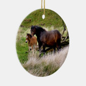 HORSES KERAMISCH ORNAMENT (Rechts)