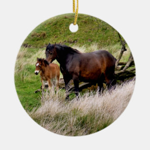 HORSES KERAMISCH ORNAMENT