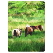 HORSES KLEMBORD (Achterkant)