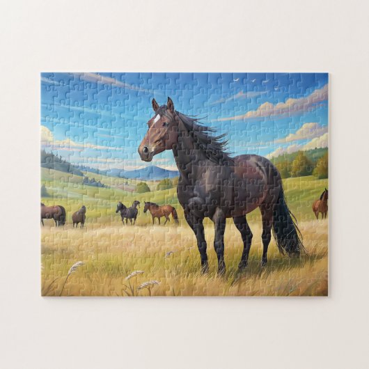 Horses Legpuzzel (Horizontaal)