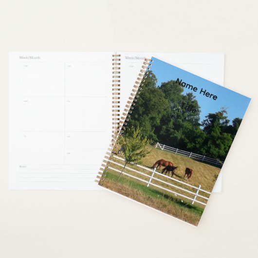 Horses Notebook (Devant avec enveloppe)