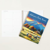 Horses on Farm Wildflower Meadow Planner (Display)