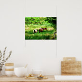 HORSES POSTER (Keuken)