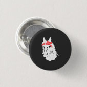 Horses Ronde Button 3,2 Cm (Voorkant /achterkant)