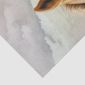 Horses Sunset Beach Scene Background Tissuepapier (Detail)