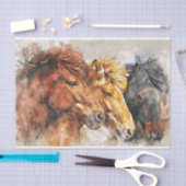 Horses Tissuepapier (Craft)