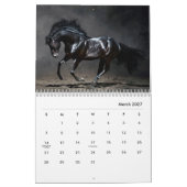 Horses Wall Agenda Kalender (Mar 2027)